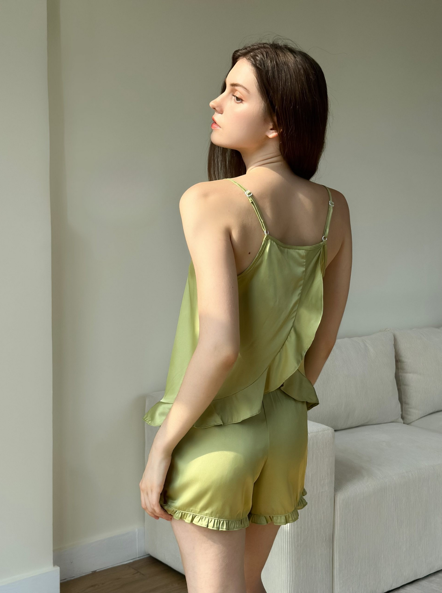 Serena Ruffle Lounge Set