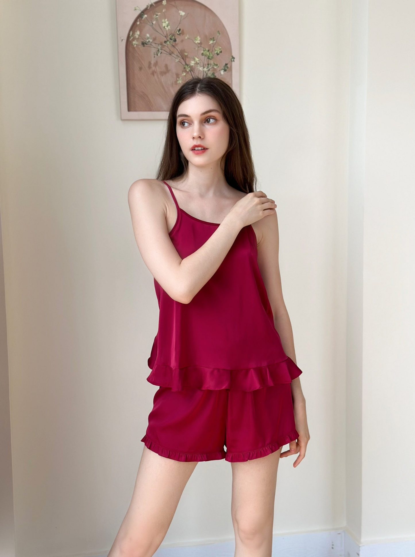 Serena Ruffle Lounge Set