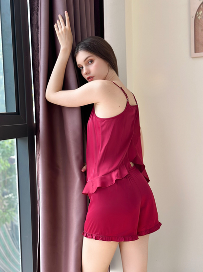 Serena Ruffle Lounge Set